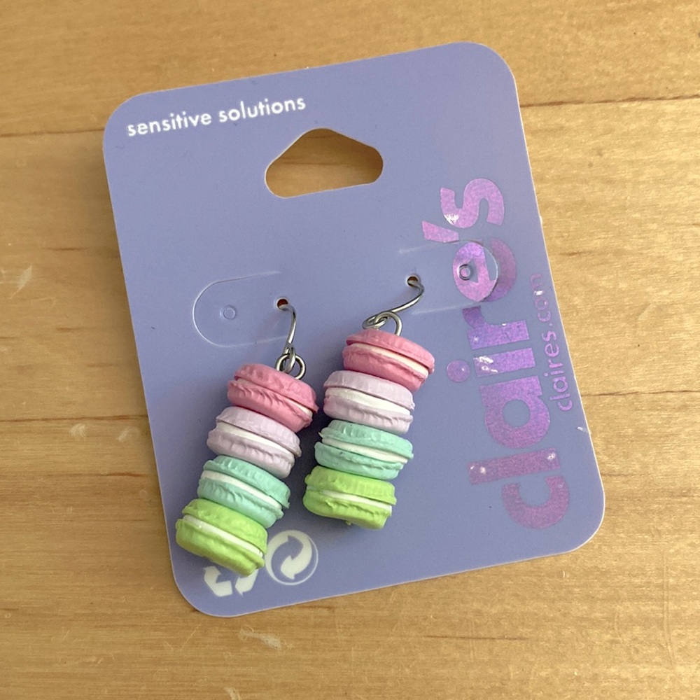 Claire’s Macaron Earrings